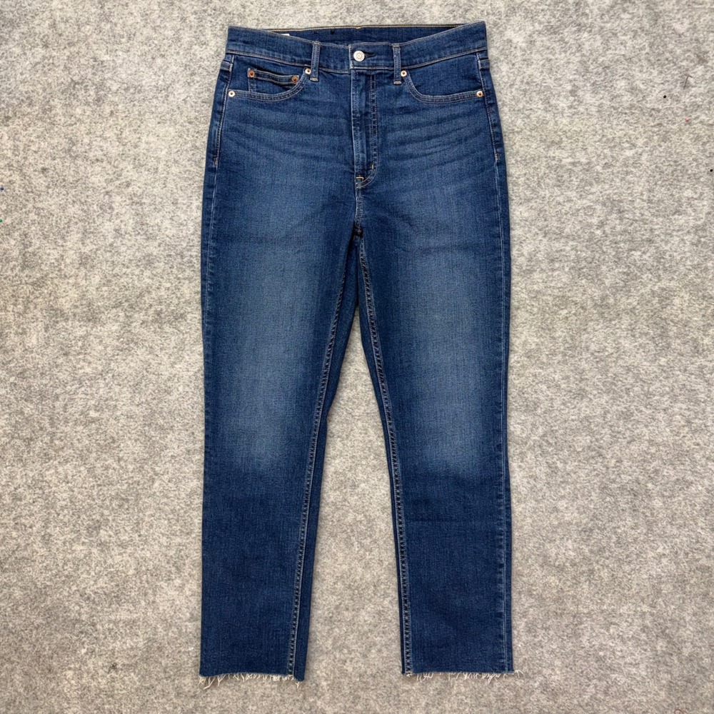 Gap Vintage Slim High Rise Jeans Women's Size 30/10R Blue Medium Wash